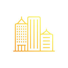 Skyscraper City vector icon