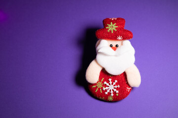 New Year's Holidays. New Year backgrounds. Christmas ornaments and decorations. New Year symbols. Santa Claus. Snowman. Winter fairy tale backgrounds.