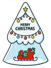 Merry Christmas sign