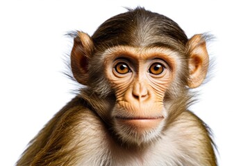 arafed monkey with a long hair and a big nose