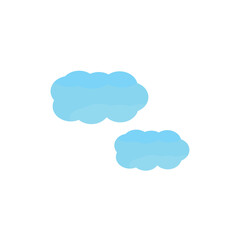 cloud icon illustration flat