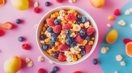The Colorful Fruit Bowl