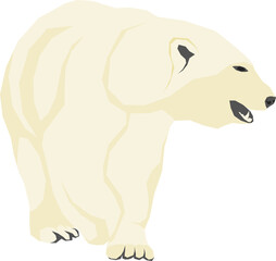 Illustration of polar animals