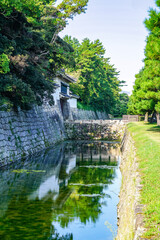二条城　北大手門・北堀（京都府京都市）