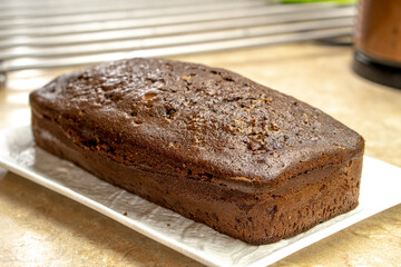 Chocolate cupcake.Fresh pastry.Dessert.Food concept