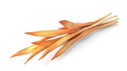 3D Arrowroot icon on a white background