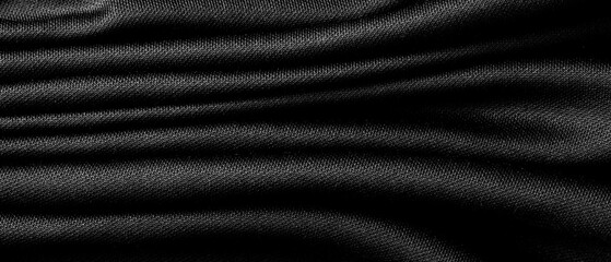 Obraz premium black fabric cloth background texture