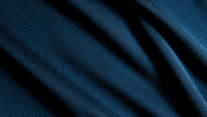 blue fabric cloth background texture