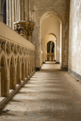 Inside an Old Abandoned church