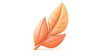 3D Arrowroot icon on a white background