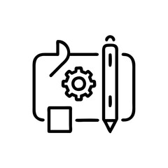 Prototype Icon for Product Design, Development, and Testing