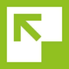 Arrow Corner icon design logo