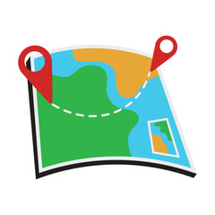 GPS Maps Illustration