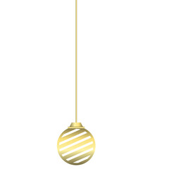 Gold Ball Hanging Decoratrion