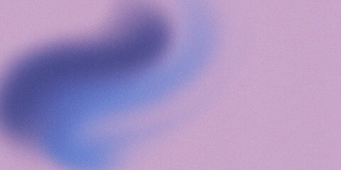 Grainy Noise concept, Blue and Purple curved Blurred. modern abstract pink backround.