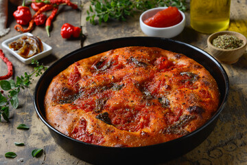 Grupariata focaccia bread