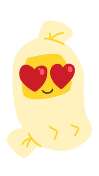pocong inspiration cute local pillow ghost expression