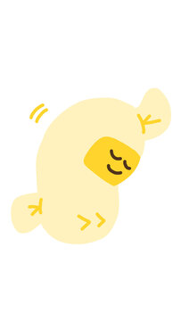 pocong inspiration cute local pillow ghost expression