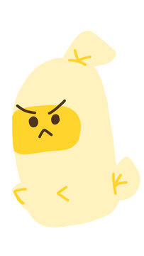 pocong inspiration cute local pillow ghost expression