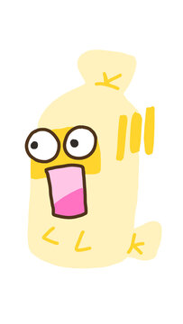 pocong inspiration cute local pillow ghost expression