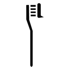 Tooth Paste on Brush Icon