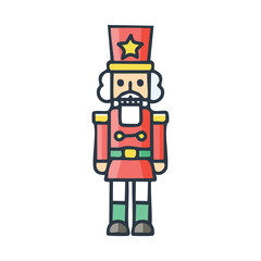 Naklejka premium robot toy soldier