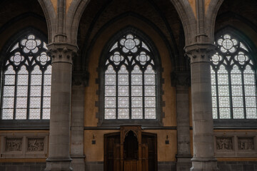 Inside an Old Abandoned church