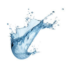 water splash isolated on transparent background Png	