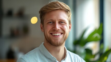 The Smiling Young Man