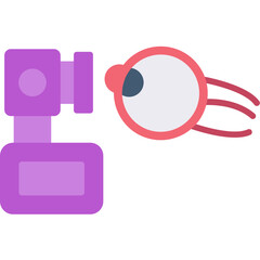 Slit Lamp Exam Icon