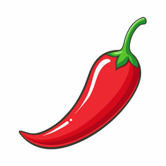 red chili vector