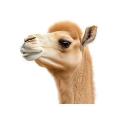 Obraz premium Close-up Portrait of a Dromedary Camel Head and Neck