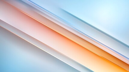Fototapeta premium Warm gradients and soft hues dynamic abstract design in a modern digital artwork concept
