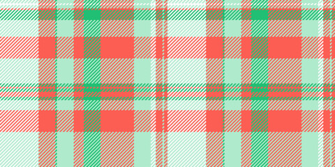 Deluxe plaid pattern background, gentle tartan vector fabric. Oilcloth check textile seamless texture in light and red colors.