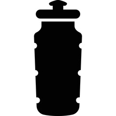Simple vector icon sports bottle