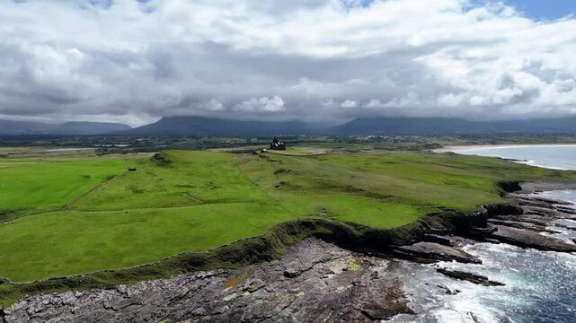 survol de Mullaghmore en Irlande