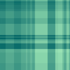 Hat vector tartan textile, november seamless check pattern. Chic texture fabric background plaid in teal and mint colors.
