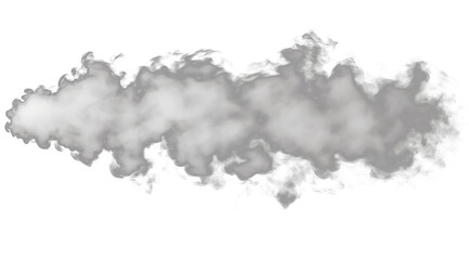 Fototapeta premium white smoke cloud on white background stock photo