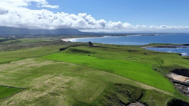 survol de Mullaghmore en Irlande