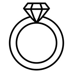 Diamond Ring Icon