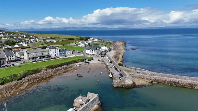 survol de Mullaghmore en Irlande