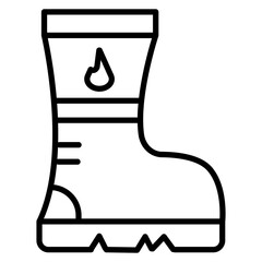 Firefighter Boots Icon