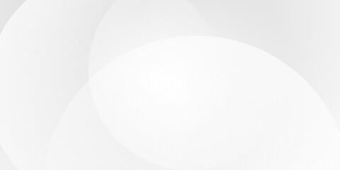 White gradient abstract background with circles