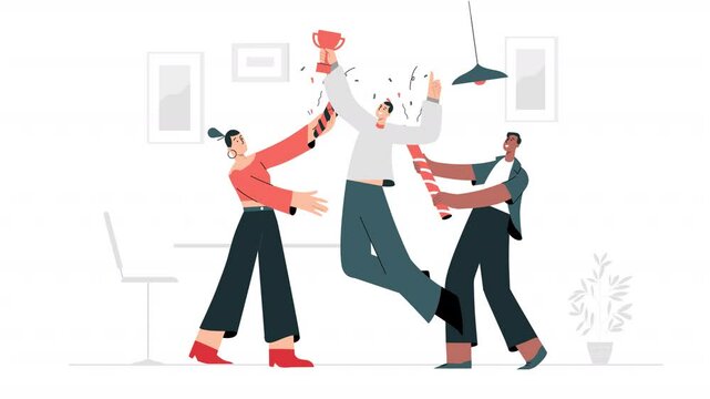 Animation showcasing tips or actions to save money, with engaging and relatable visuals for audiences.