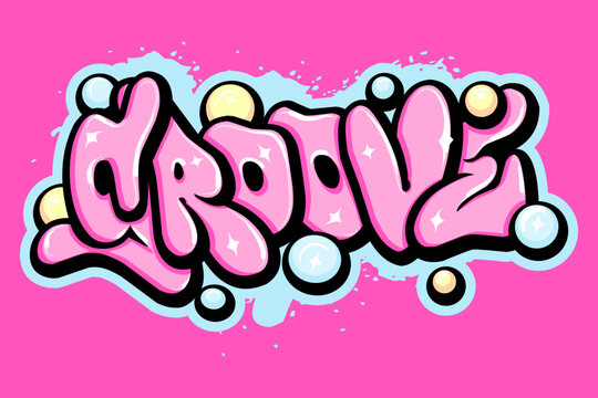 groove typograpy art