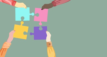 Collaboration of people in the organization