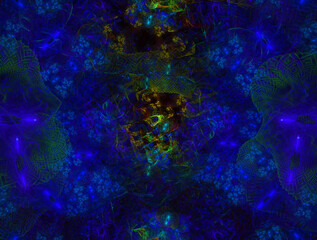 Imaginatory fractal abstract background Image