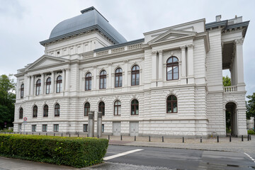Obraz premium Oldenburgisches Staatstheater, Oldenburg, Niedersachsen, Deutschland, Europa