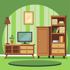 Fototapeta premium set of furniture icons