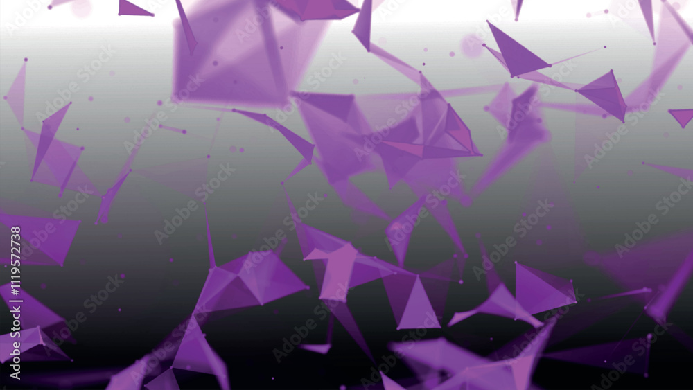 Poster abstract background with connected dots and lines. digital technology background. network connection